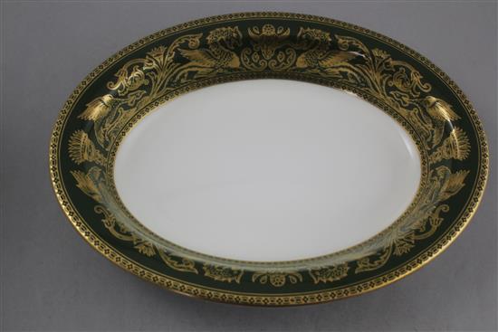 A Wedgwood Florentine one hundred and twenty one piece tea and dinner service, late 20th century,